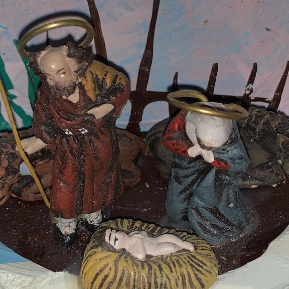 Vintage Ortigas Clay Pottery Nativity Jar Made in Spain - Picture 7 of 9